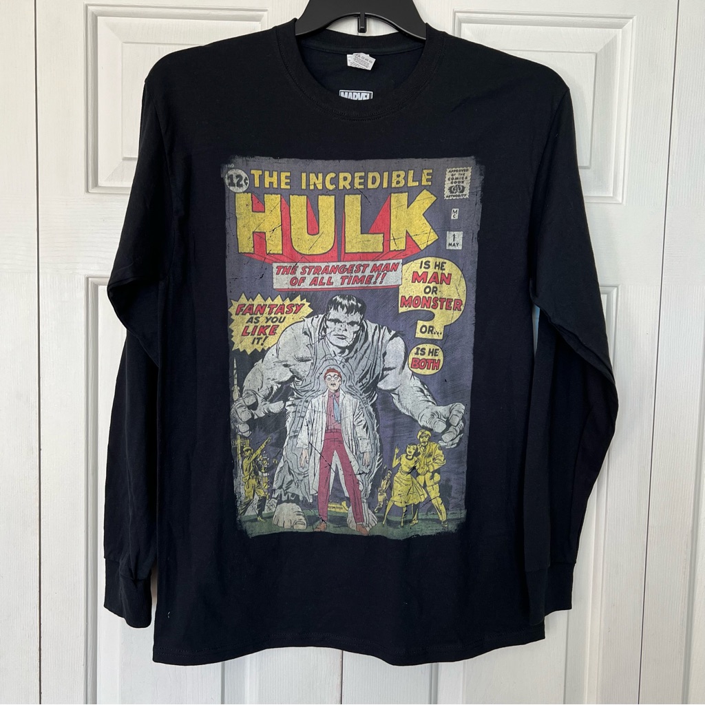 Incredible Hulk Comic Cover Shirt